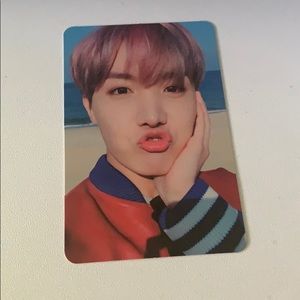 Official BTS J hope You Never Walk Alone Photocard